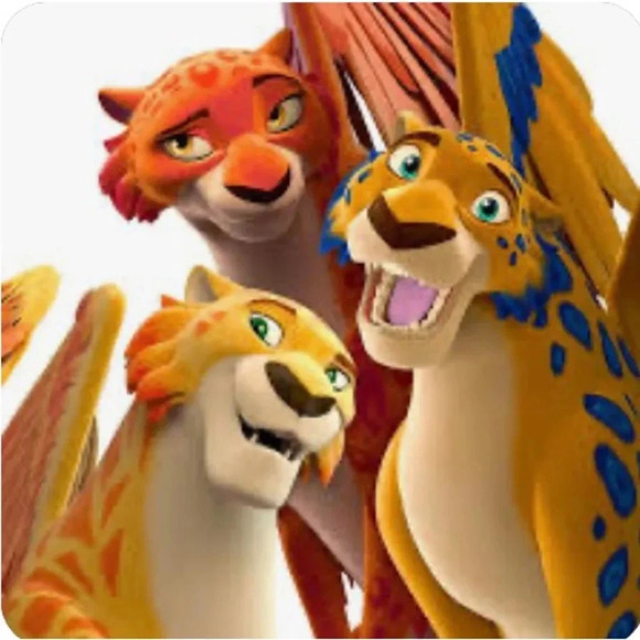 Disney Store Elena Avalor Skylar Jaquin Plush Flying Winged Jaguar. Size 15" - Picture 4 of 14